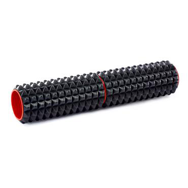 Massage Point Foam Roller Two-in-One 24" | Black